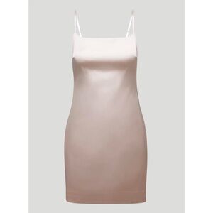 Aritzia Ten by Babaton Mauve Pink Satin Mini Dress
